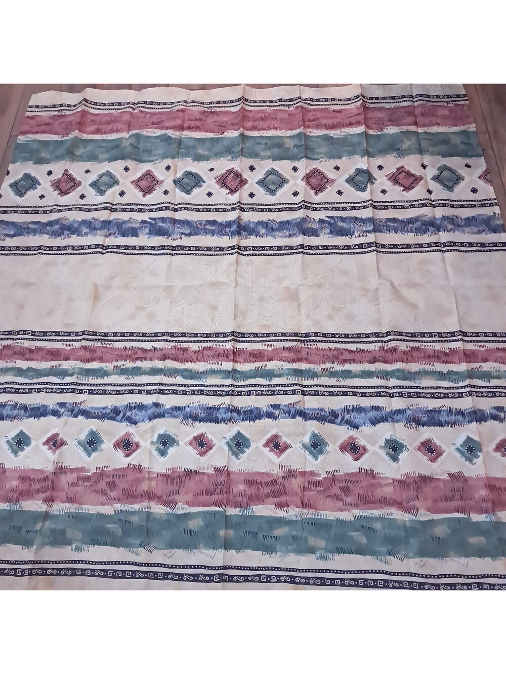 Allure Home Shower Curtain Aztec southwestern Aztec Santa Fe geometric Vintage